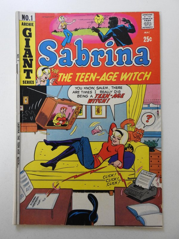 Sabrina the Teenage Witch #1 (1971) Beautiful VG/Fine Condition!!