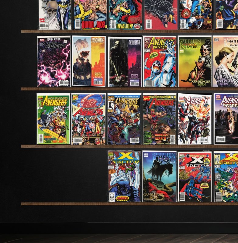 Huge Lot 150+ Comics with X-Factor, Avengers, X-Force & More!