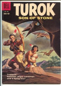 Turok Son of Stone #14 1959-Dell-Pre-historic Indian adventures-Dinosaur cove... 