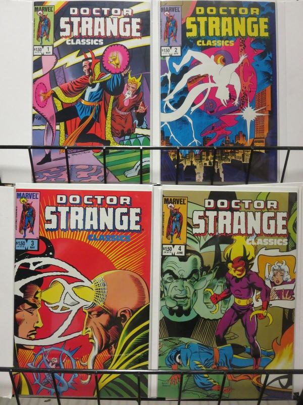 DOCTOR STRANGE CLASSICS  1-4  DITKO REPRINTS!