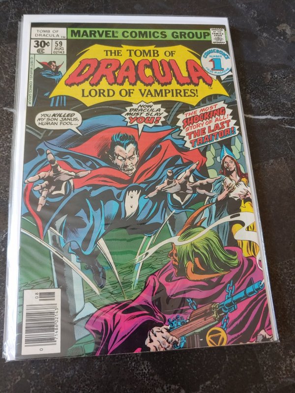 THE TOMB OF DRACULA #59 VF/NM