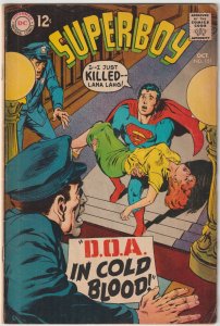 Superboy #151 (Oct 1968, DC), VG condition (4.0), Neal Adams cover art
