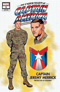 United States of Captain America, The #5A VF/NM ; Marvel | Design