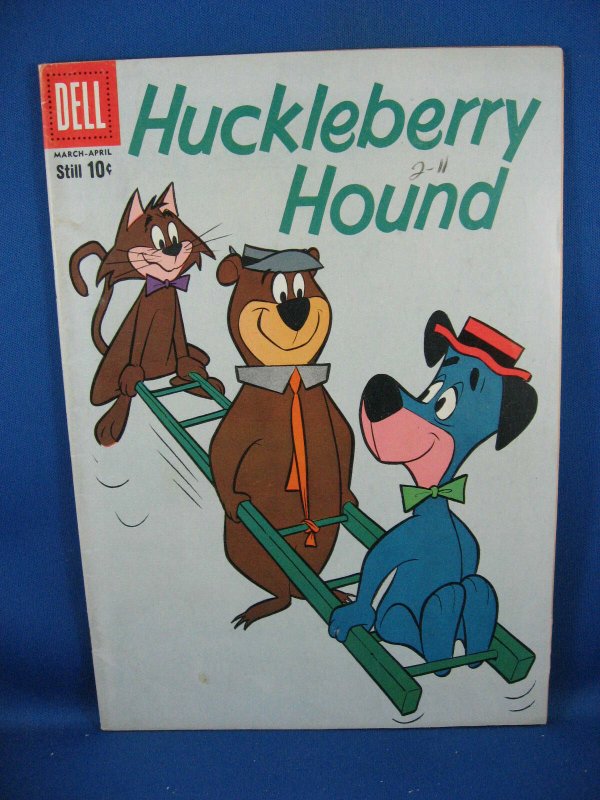 HUCKLEBERRY HOUND 4 Fine 1960 Hanna Barbera