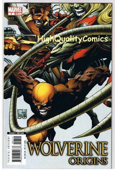 WOLVERINE : ORIGINS #7, NM, Daniel Way, Omega Red, 2006, more in store