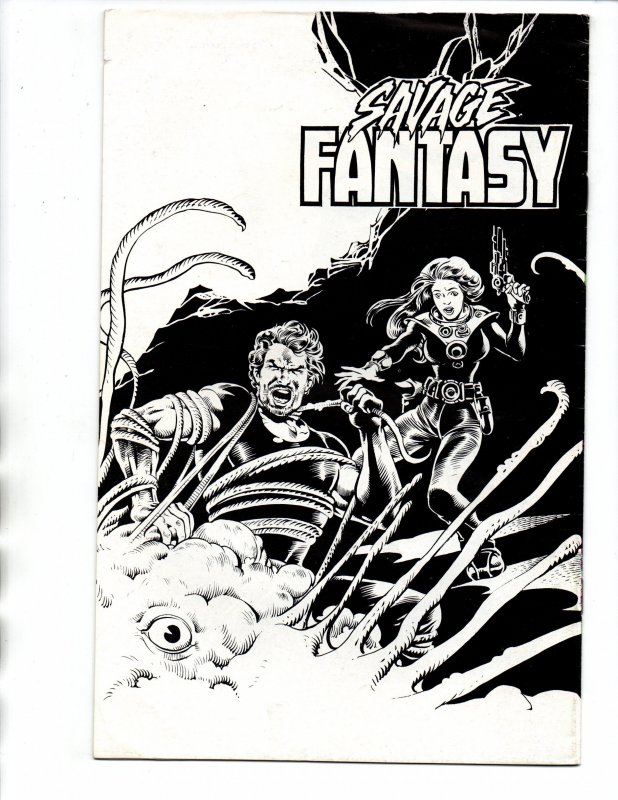 Cave Girl #1 - Burcham - Comax - 1991 - VG