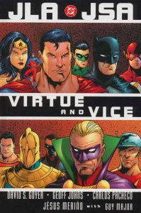 JLA/JSA: Virtue and Vice HC #1 VG ; DC | low grade comic Hardcover Geoff Johns D