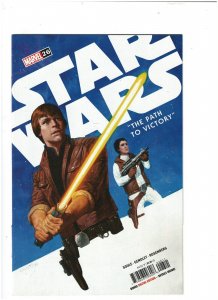 Star Wars #26 Marvel Comics 2022 Luke Skywalker & Princess Leia NM- 9.2 