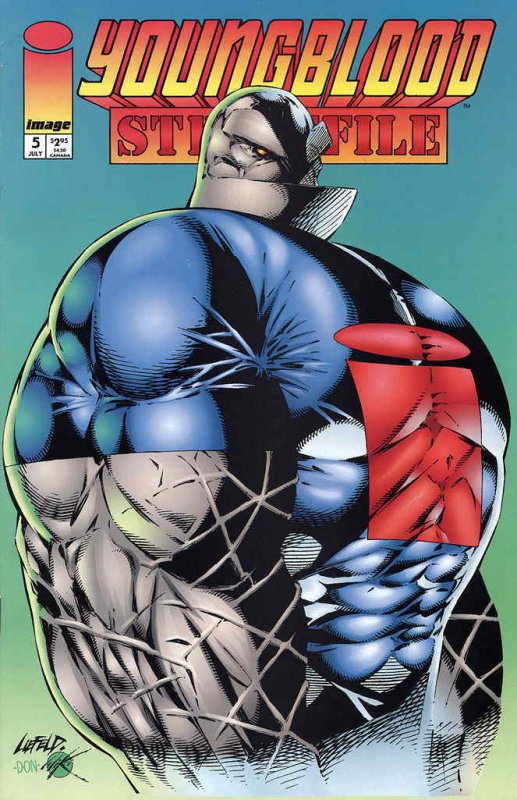 Youngblood: Strikefile #5 VF ; Image | Badrock Rob Liefeld