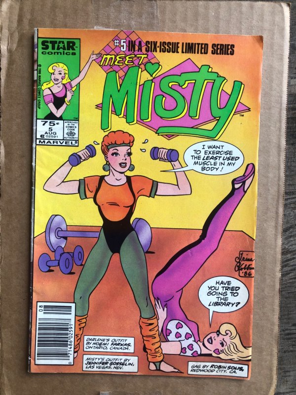Misty #5 Newsstand Edition (1986)