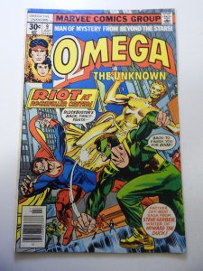 Omega the Unknown #9 (1977) VG Condition