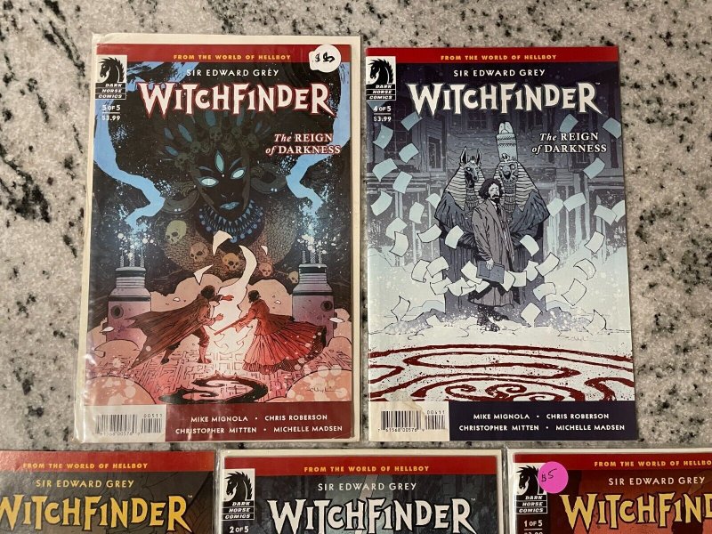 Witchfinder Complete Dark Horse Comics LTD Series # 1 2 3 4 5 NM 1st Prt 64 J801 