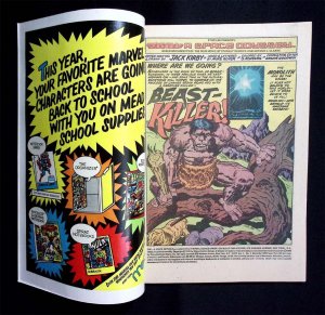 2001: A Space Odyssey #1 VF  Marvel Comics Dec 1976 Movie Adapt. Jack Kirby Art