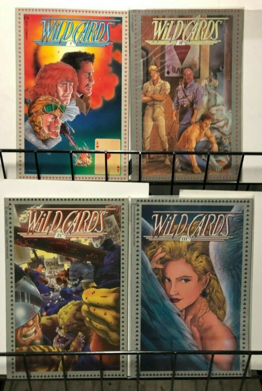 WILD CARDS (1990 EPIC) 1-4 George RR Martin at Marvel before Thrones