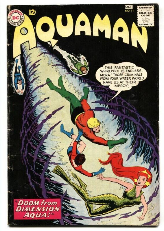 Aquaman #11 comic book First appearance of Mera  DC  Silver-Age VG+