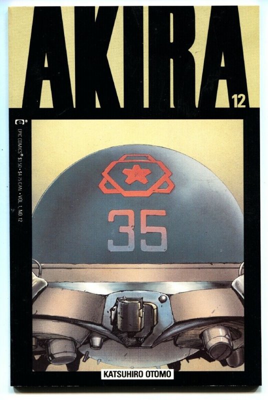 Akira #12 1989- Katsuhiro Otomo- Epic / Marvel Manga Japanese comic VF/NM