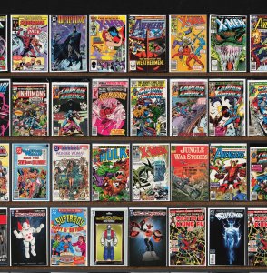 Huge Lot 150+ Comics with Daredevil, The Uncanny X-Men, The Avengers & More!