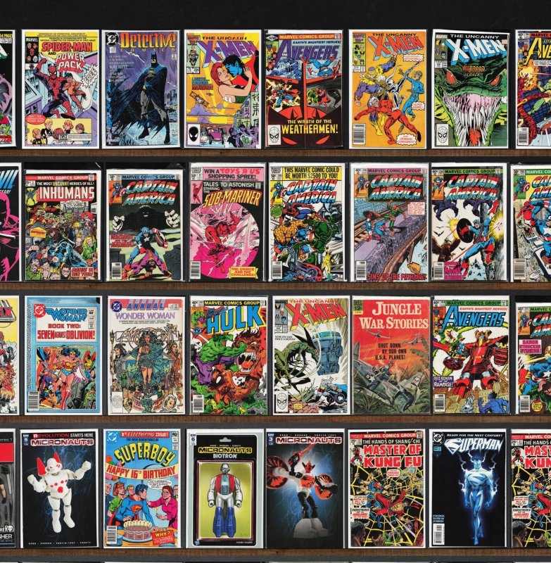 Huge Lot 150+ Comics with Daredevil, The Uncanny X-Men, The Avengers & More!
