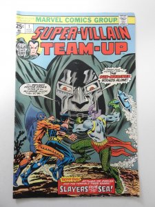 Super-Villain Team-Up #1 (1975) VG- Condition