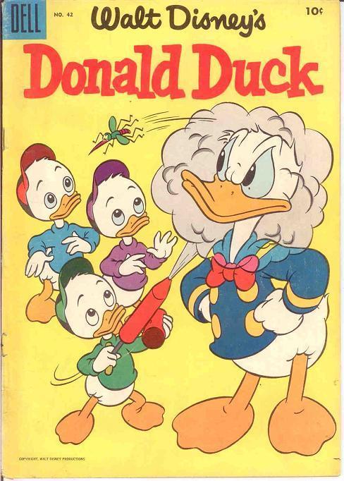 DONALD DUCK 42 VG-F   July-Aug. 1955 COMICS BOOK