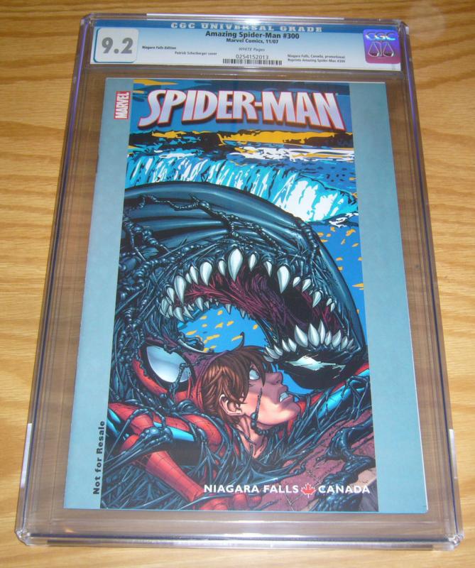 Amazing Spider-Man #300 CGC 9.2 niagara falls edition - venom - todd mcfarlane