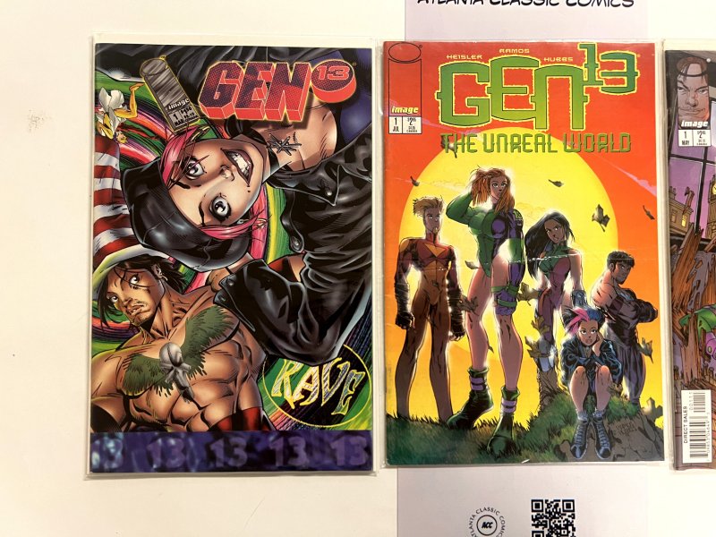 3 Gen 13 Image Comic Books # 1 1 1 12 JS24