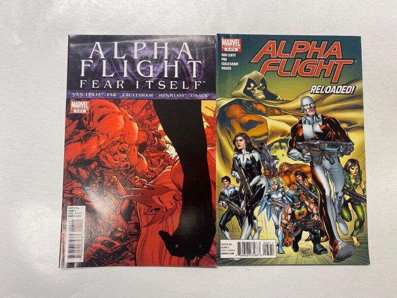 4 MARVEL comic books Captain Marvel #3 4 Alpha Flight #4 5 82 KM16