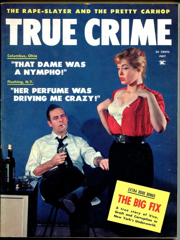 True Crime 7/1959-Skye-car hop murder-Japanese Policewoman-FN