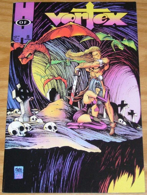 Vortex #5 VF; Hall of Heroes | pre-dates original cyberfrog #1 trent kaniuga