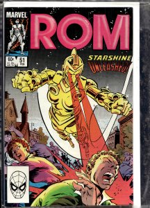 Rom #51 (1984) Rom