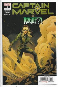 CAPTAIN MARVEL #3 (2019) ROGUE VARIANT 2ND PRINT MARVEL SEQUEL KEY NM+  n184x