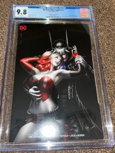 Batman Who Laughs 1, Warren Louw KRS Comics B, Minimal Variant, CGC Graded 9.8