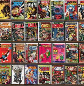 Huge Lot 130+ Comics with Superman, Conan The Barbarian & More!