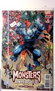 Monsters Unleashed! #5 2017 Marvel Vision Falcon Hulk Hercules Ms. Marvel Comic