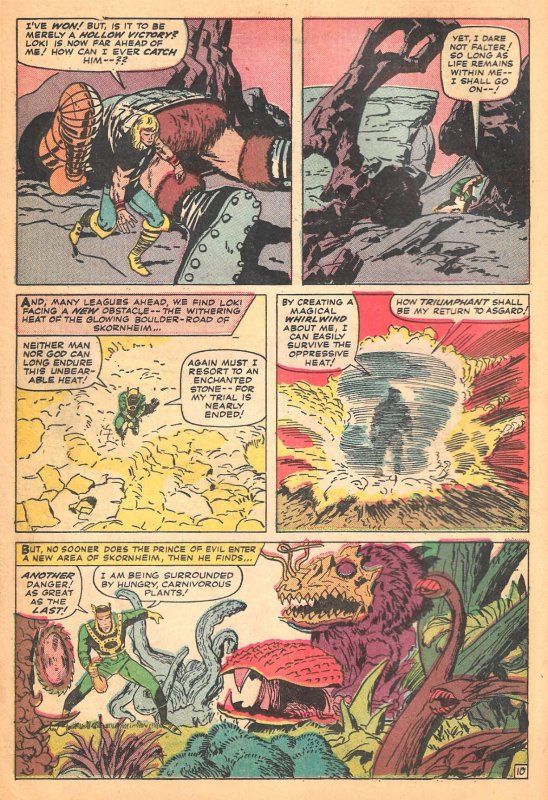 JOURNEY INTO MYSTERY #116 (May1965) 5.5 FN-  All JACK KIRBY!