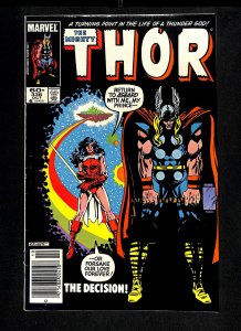 Thor #336 Newsstand Variant