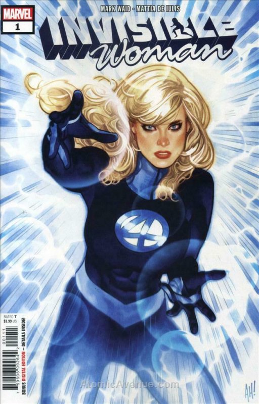 Invisible Woman #1 VF/NM; Marvel | save on shipping - details inside