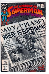 Adventures of Superman #451 (1989) Superman