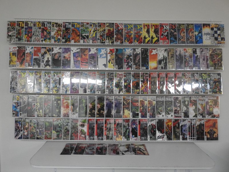 Huge Lot 120+ Comics W/ X-Men, Hulk, Thor, Daredevil, +More! Avg VF/NM Cond!