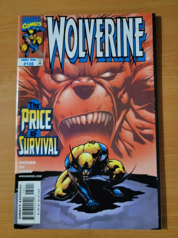 Wolverine #130 ~ NEAR MINT NM ~ (1998, Marvel Comics)