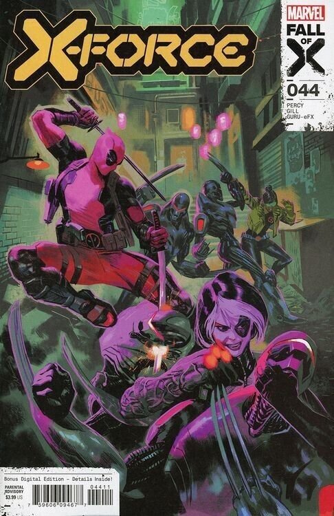 X-Force #44 Marvel Comics Fall of X Daniel Acuna Regular Cover Near Mint