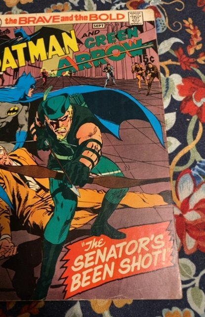 The Brave and the Bold #85 (1969)Batman/Green arrow adams