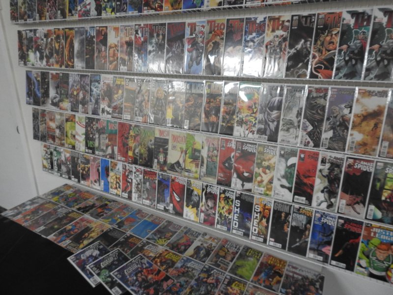 Huge Lot 150+ Comics W/ Thor, Spider-Man, Vision, +More! Avg VF+ Condition!