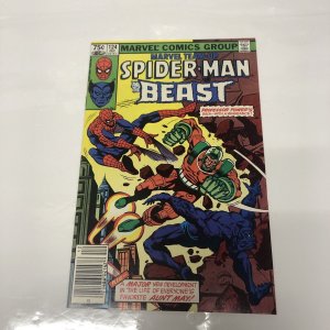 Marvel Team-Up Spider-Man And The Beast (1982) # 124 (VF/NM) CPV• J.M. DeMatteis