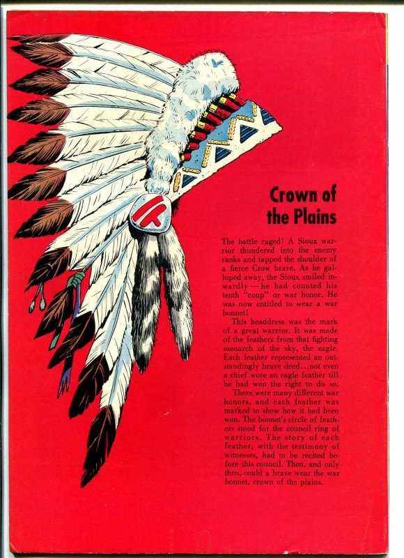 First Americans #1843 1957-Dell-Walt Disney-Jesse Marsh-Indians-VF+
