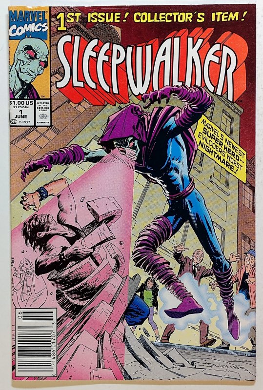 Sleepwalker #1 (1991) NEWSSTAND