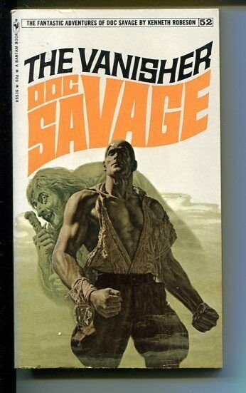 DOC SAVAGE-THE VANISHER-#52-ROBESON-VG/FN-JAMES BAMA COVER-1ST EDITION VG/FN