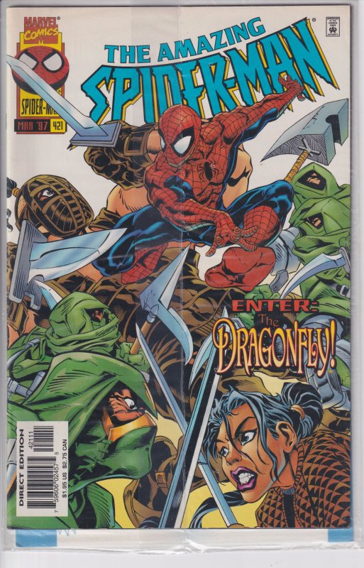 AMAZING SPIDER-MAN #423 (May 1997) NM 9.4 or better