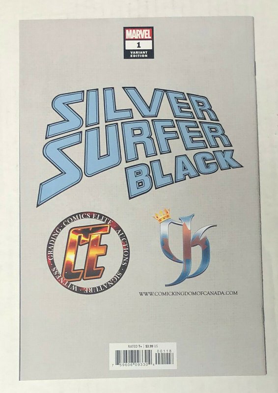 SILVER SURFER BLACK #1 - Ryan Brown Variant Cover - Donny Cates - Marvel 2019