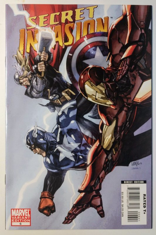 Secret Invasion #6 (9.4, 2008) Variant